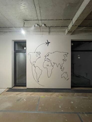 Divar üçün boyalar: Divar rəsimlərinin çəkilməsi🎨 Instagram: art_sebet ////Tik-tok — 6