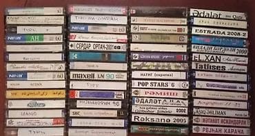 dvd ssd: Qədimi,Azərbaycan,Rus,Türk kasetləri ideal vəziyyətdə.Hər janrda — 7