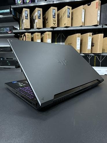 game notebook: ASUS TUF Gaming F16 Cpu: Core 5 210H SSD: 512 GB m2 Nvme RAM: 16 GB — 4