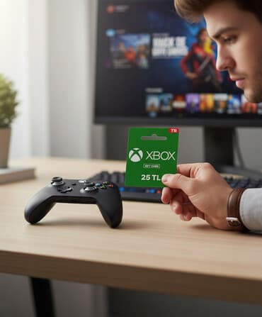 Turkiye Regionuna Uygun🇹🇷 Xbox Gift Card (Hediyye Karti)