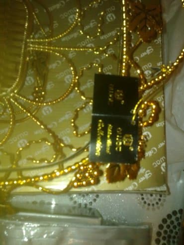 брендовая посуда: Awat golden plated. новая посуда в коробке. Размеры приблизительно — 3