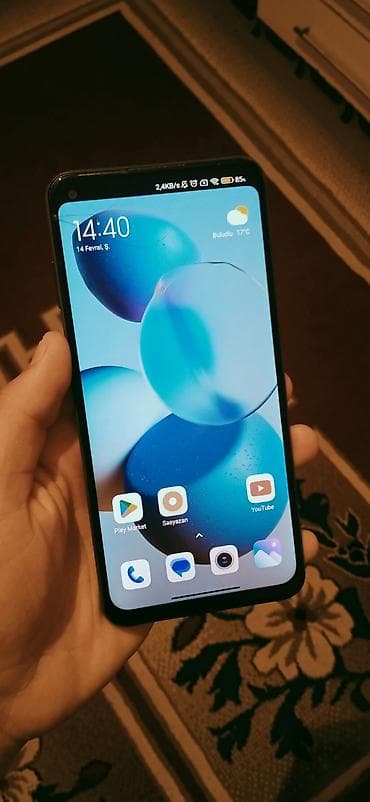 nokia 2 4: Redmi Note 9, 64 GB, rəng - Göy, Barmaq izi — 5