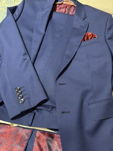 deri pencekler: Kişi kostyumu – EMILAND (Made in Azerbaijan) - Rəng: Dərin mavi — 3