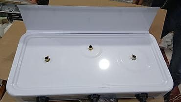 qaz piletesi: Qaz sobası Stolüstü, 3 gözlü, Yeni — 7