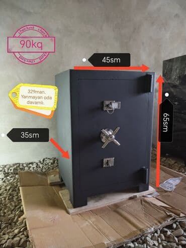 seyf: Seyf Türk zavod malı . Super veziyyetde. Yanmayan oda davamlı. İçi — 5