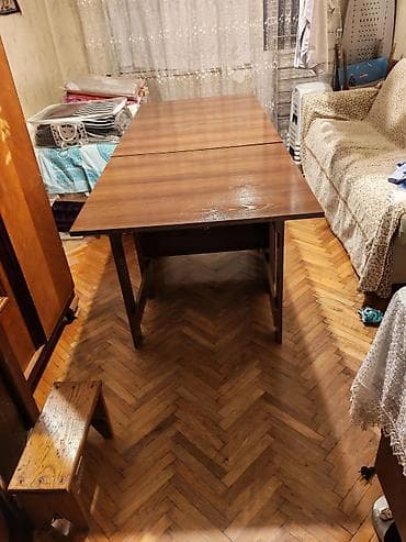 kreditle kunc divan: Yığılan/transformasiya olunan yemək masası - Material: ağac əsaslı — 1