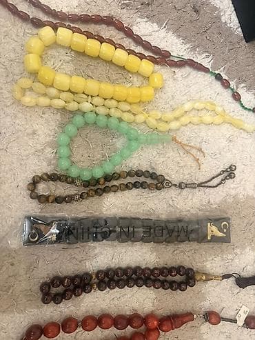 Aksesuarlar: Məhsul: Təsbeh kolleksiyası Cemi 90azn Təsvir: - Müxtəlif material və — 4