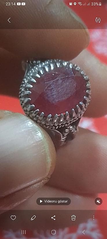 Üzük, Gümüş, Yaqut lalafo.az -da Üzük, Gümüş, Yaqut