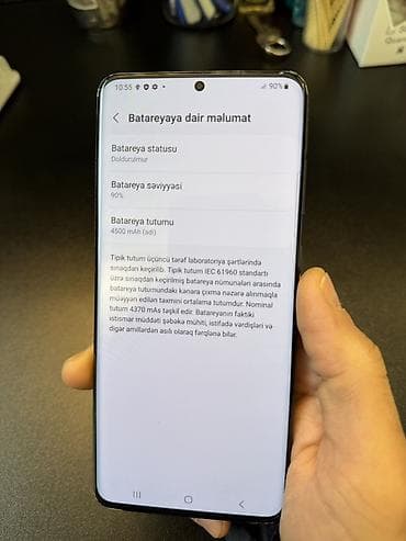 internet nomreleri: Samsung Galaxy S20 Plus, İki sim kartlı — 1