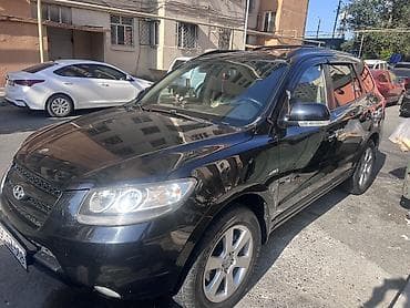 zapi satisi: Hyundai Santa Fe SUV – 4WD, avtomat, qara rəng Mühərrik və yürüş: - — 5