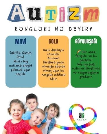 Salam əziz valideynlər, Mən ABA terapevt və xüsusi təhsil üzrə