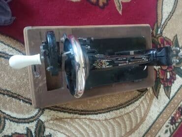 ручная швейна машина: ZİNGER birinci buraxilişdi .nenemin nenesinden qalmadır tam — 3