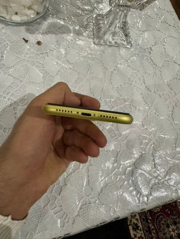 тв бокс в баку: IPhone 11, 256 ГБ, Желтый, Face ID — 5