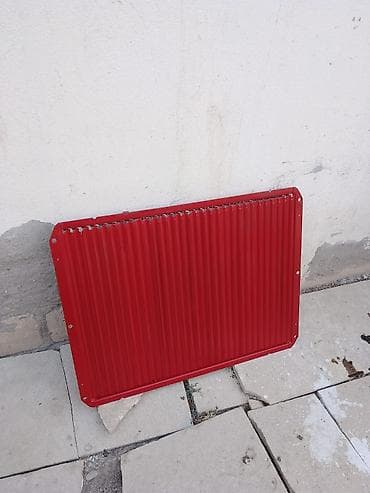 bak su çəni: Qırmızı metal ventilyasiya barmaqlığı/paneli - Material: möhkəm — 2