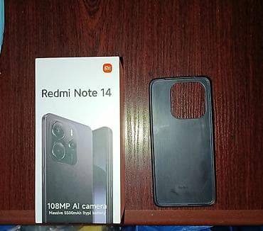 nokia 8800 satın almaq: Redmi Note 14, 256 GB, rəng - Qara, Barmaq izi — 4