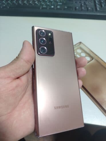 samsung a72: Samsung Galaxy Note 20 Ultra, 128 GB, rəng - Qızılı, Zəmanət — 3