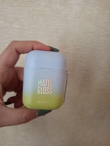 kasmetkalar: Mansly Matte Gloss 2‑də‑1 dodaq məhsulu - Qablaşdırma: qulaqcıq etüi — 3