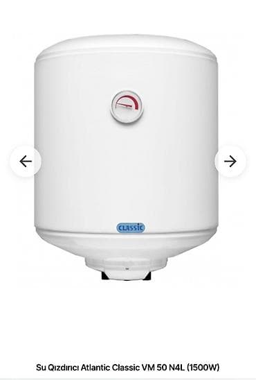 Atlantic Classic VM 50 N4L su qızdırıcısı Təzədir. İşlənməyib
