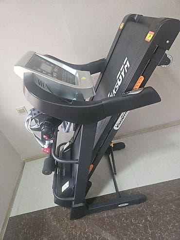 qaçış aleti teze kireditle: VolksGym qaçış trenajoru - Elektron konsol: LCD ekran; START/STOP — 4