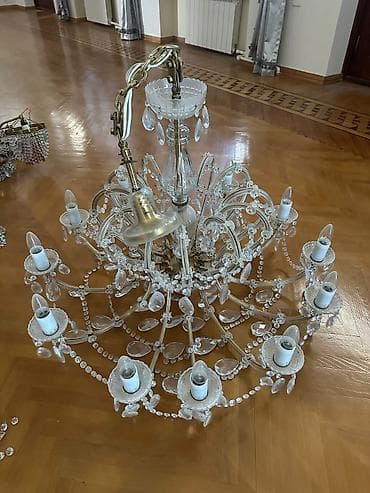 sam: Çılçıraq, 10 və daha çox lampa, Şüşə — 2