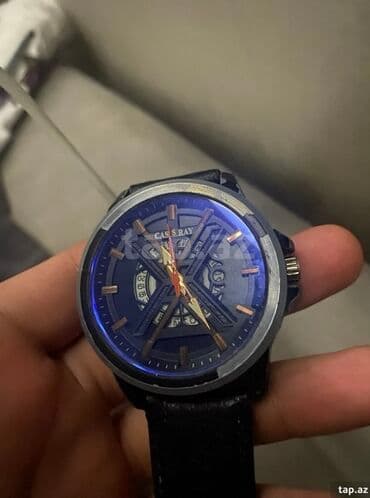 Eynəklər: CASRRAY kişi qol saatı - Brend: CASRRAY (korpus arxasında qeyd) - — 3