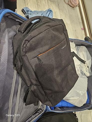 Tigernu şəhər/iş çantası – laptop üçün bel çantası - Rəng: qara