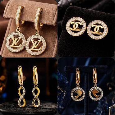 zergerlik: Sırğa, Cartier, Sarı qızıl, 585 Əyar, 3 g, Ünvandan götürmə — 2