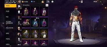 baş geyimi: Free Fire oyun hesabı – AMZ CraZy (Svy.59) Ümumi: - Server: TUR - — 5