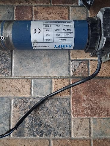 pvc pencere: Samfy boru tipli elektrik motorları (2 ədəd) Model: SM5M-140 Tip — 2