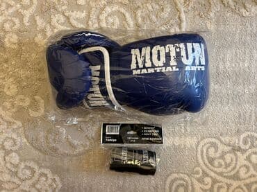 боксерские перчатки баку: MOTUN Martial Arts boks dəsti bilen bilir motun nece elcekdi razmer 12 — 1