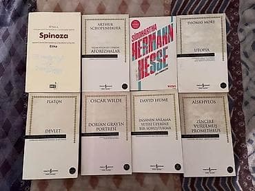 İdman və istirahət: Fəlsəfə və ədəbiyyat kitabları dəsti. Dəstdə olan adlar: - Baruch — 1