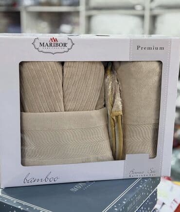 qadin kurtkalari: Hamam Xalati dəsti – “Moon & Stars” qutulu kolleksiya Tərkib və — 10