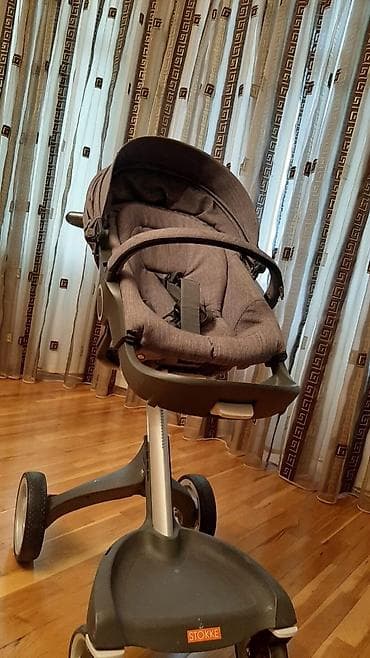 Аксессуары для колясок: Stokke kolyaska, seliqeli islenib, iki dene başligi (lulka) var, biri — 2