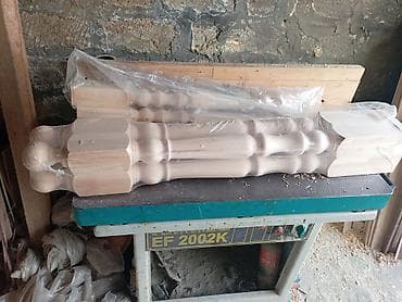 Məhəccərlər: Yeni Pilləkən məhəccəri, Taxta, Ödənişli çatdırılma — 8