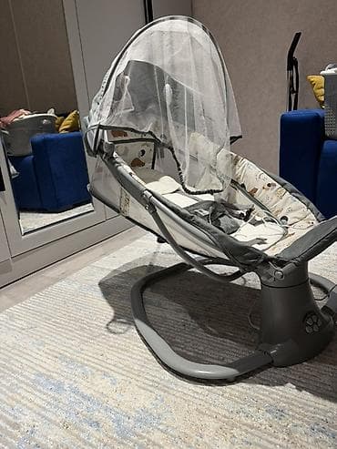 Oğlan və qız üçün, İşlənmiş, Beşik, Dəstsiz, Matras ilə, Yellənmə mexanizm ilə — 5