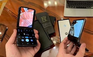 motorolla v8: Motorola Razr 40 Ultra, 256 GB, rəng - Qara, Zəmanət, Sensor, Barmaq izi — 8