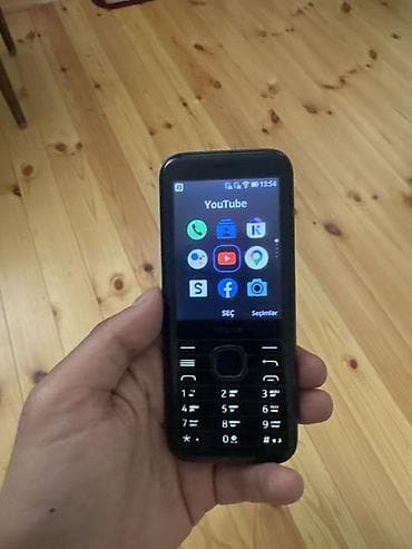 Nokia 8000 4G, rəng - Qara, Düyməli, İki sim kartlı