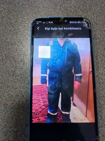 Kurtkalar: Kişi üçün işçi kombinezoni - Model: uzunqol, birrəng (tünd mavi) - — 1