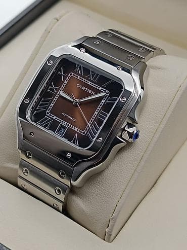 van cleef sirga: Yeni, Qol saatı, Cartier, rəng - Gümüşü — 10