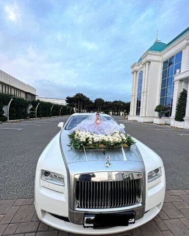 сдать машину в аренду такси: Rollse Royce Ghost white Toy, Nişan və digər tədbirlər üçün sifariş — 5