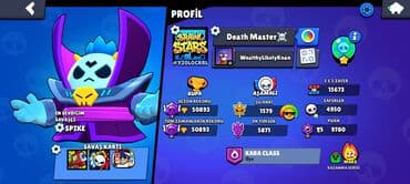kiçik tibb işçisi nədir: Brawl Stars hesabı – yüksək səviyyəli, tam inkişaf etmiş profil - — 1