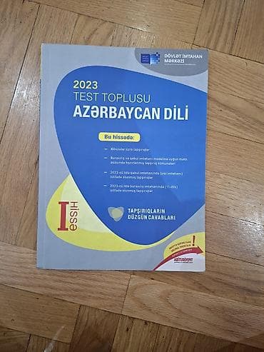 Testlər: Məhsul: “2023 Test Toplusu – Azərbaycan dili (I hissə)” — 1