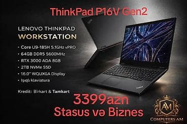 Lenovo ThinkPad, 16 ", Intel Core i9, 2 TB