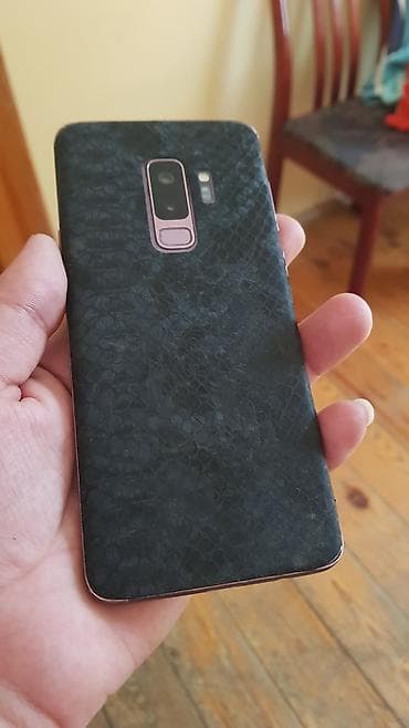 philips xenium 9@9s: Samsung Galaxy S9 Plus, 64 GB, rəng - Qara, Barmaq izi — 1
