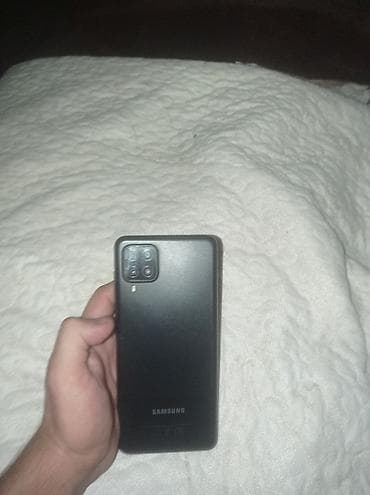 smart samsung: Samsung Galaxy A12, rəng - Qara, Barmaq izi — 2