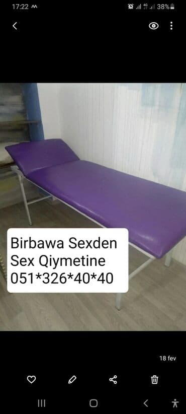 xirdalanda masaj edirem: Yeni, Masaj kuşetkası, Qatlanmayan, rəng - Ağ — 14