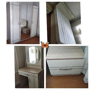 islenmis dehliz mebeli: İkinəfərlik çarpayı, Dolab — 1