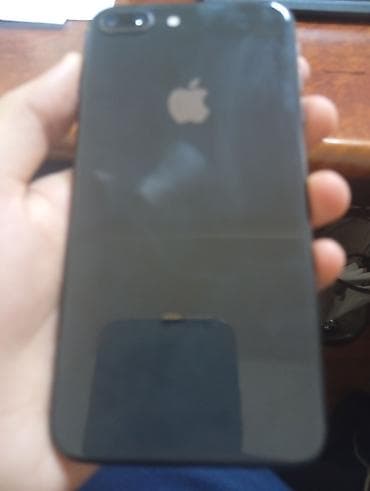 IPhone 8 Plus, 256 GB, Qara, Barmaq izi, Face ID
