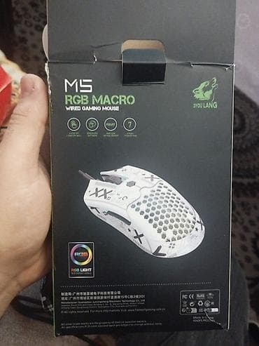 Ziyou Lang M5 RGB Macro – simli oyun siçanı Ünvan Əhmədli katvin yani