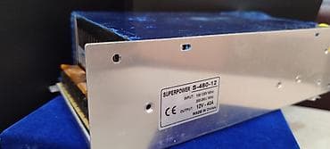 Masaüstü kompüterlər və komponentlər: SUPERPOWER S-480-12 impuls güc mənbəyi - Model: S-480-12 - Giriş — 1
